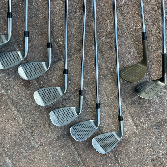Mens iron set 9 pc in right hand , Ram irons plus wedges - Picture 5 of 11